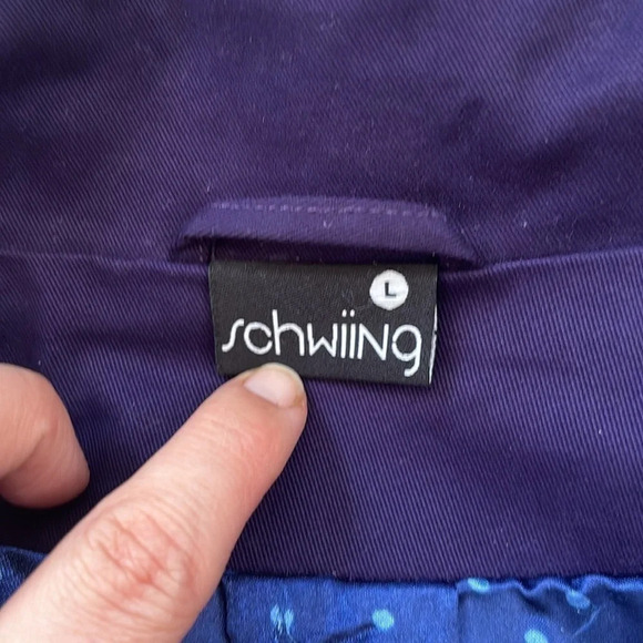 🔥Schwiing🔥 | Purple double  layer jacket with collar - Picture 11 of 15